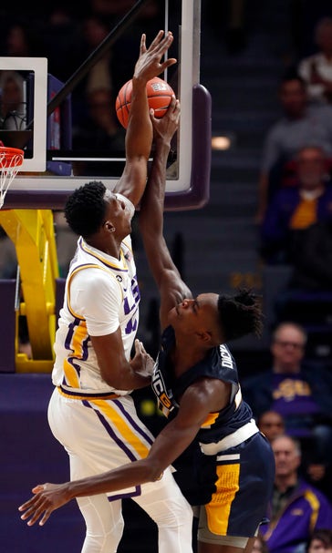 Reid, Waters help No. 23 LSU hold off UNC-Greensboro 97-91